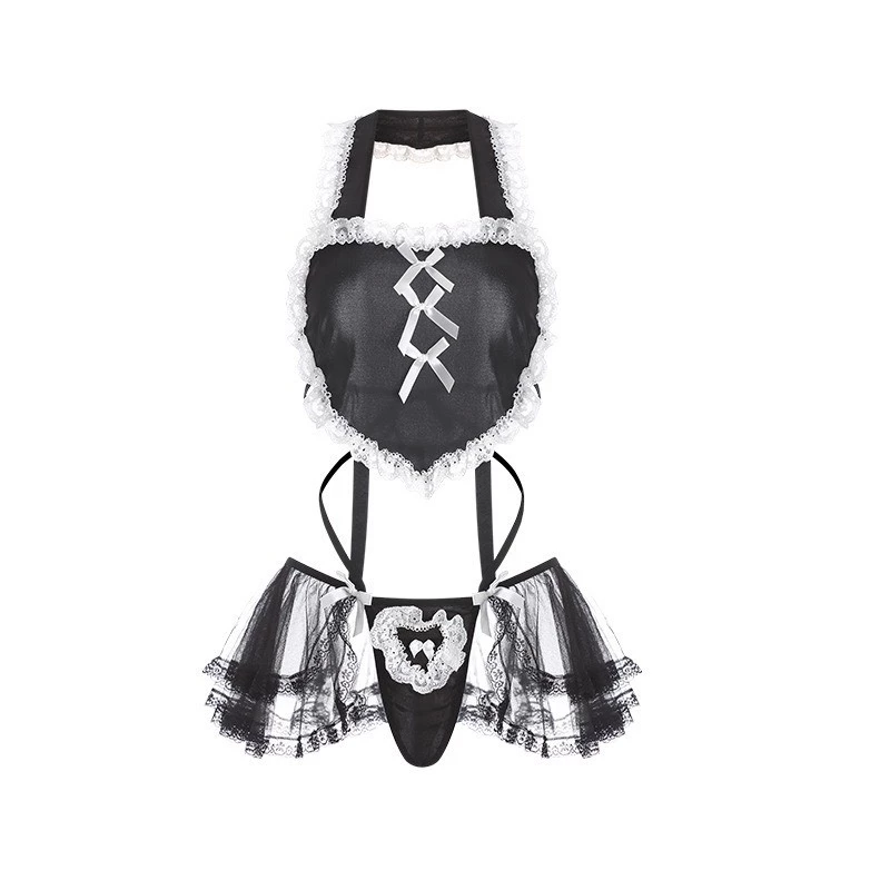 Desire Store, Bộ đồ ngủ váy ngủ cosplay cô hầu gái gợi cảm sexy hàng chính hãng GUIRUO QC loại 1 Desire VN-3046 - Set cơ bản image 8 of 10