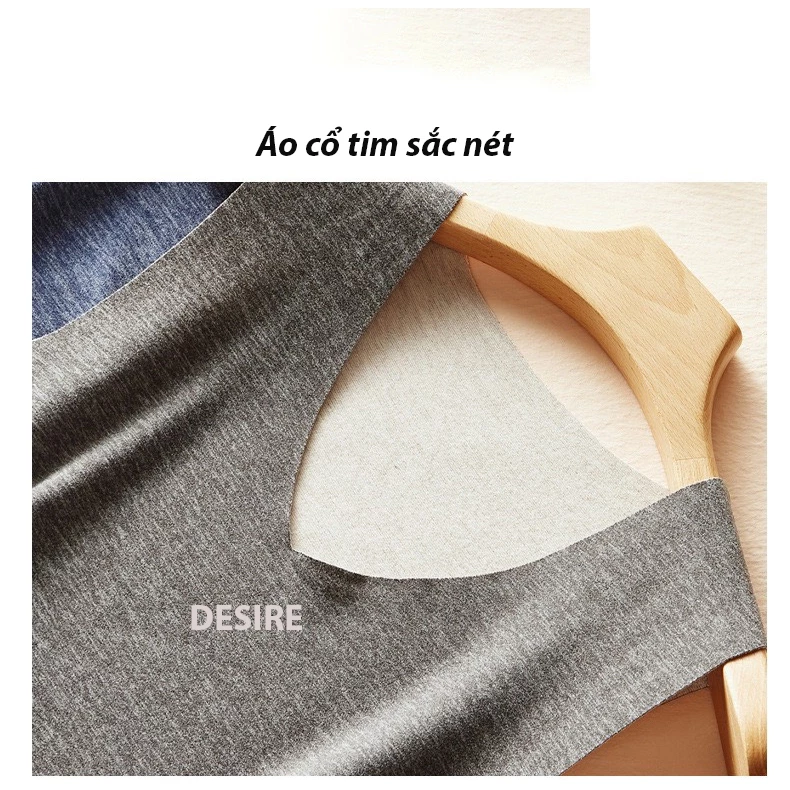 Desire Store, Áo ba lỗ sát nách giữ nhiệt mùa đông Nhung Cation siêu nhẹ dành cho nam giới ZYOS DGNa-02 image 3 of 19