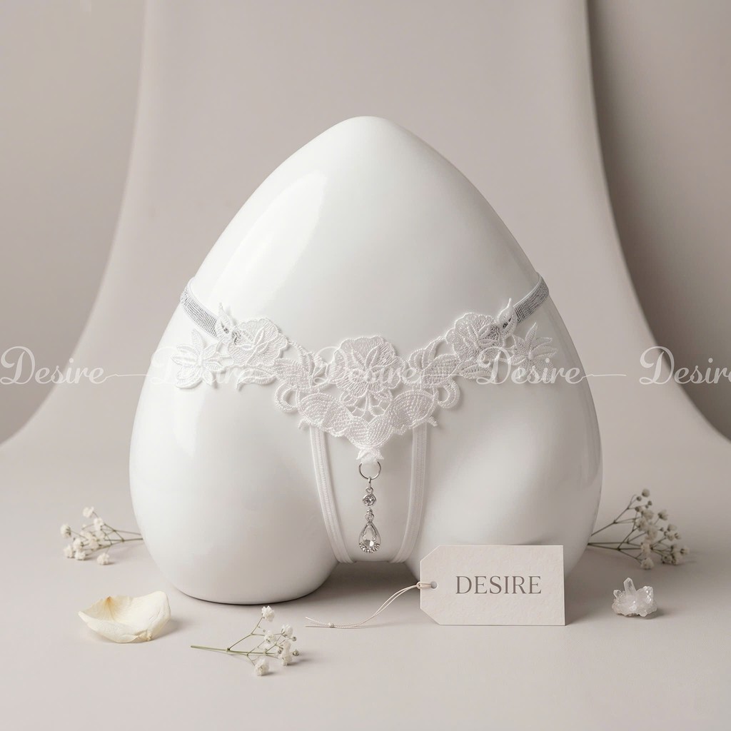 Desire Store, Quần lót ren hoạ tiết hoa siêu gợi cảm sexy DESIRE QL-032 image 9 of 14