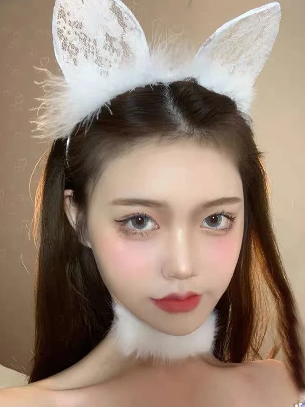 Desire Store, Bờm - Cài tóc Tai thỏ tai mèo hoá trang cosplay phong cách gợi cảm sexy W-13 image 17 of 29