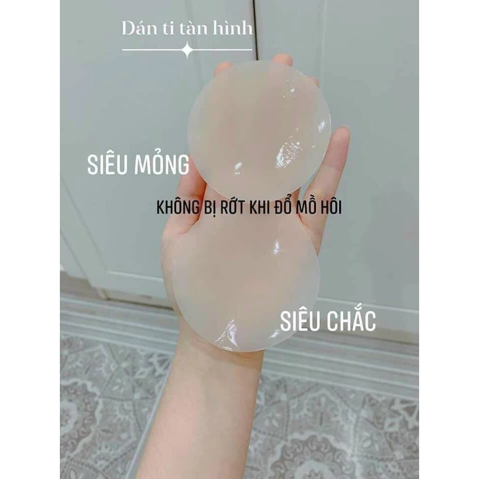 Desire Store, Miếng dán ngực nhiệt tự thân DESIRE MD-005 - Dán nhũ hoa dán ti siêu mỏng ôm khít,không keo,không bám bụi image 8 of 10