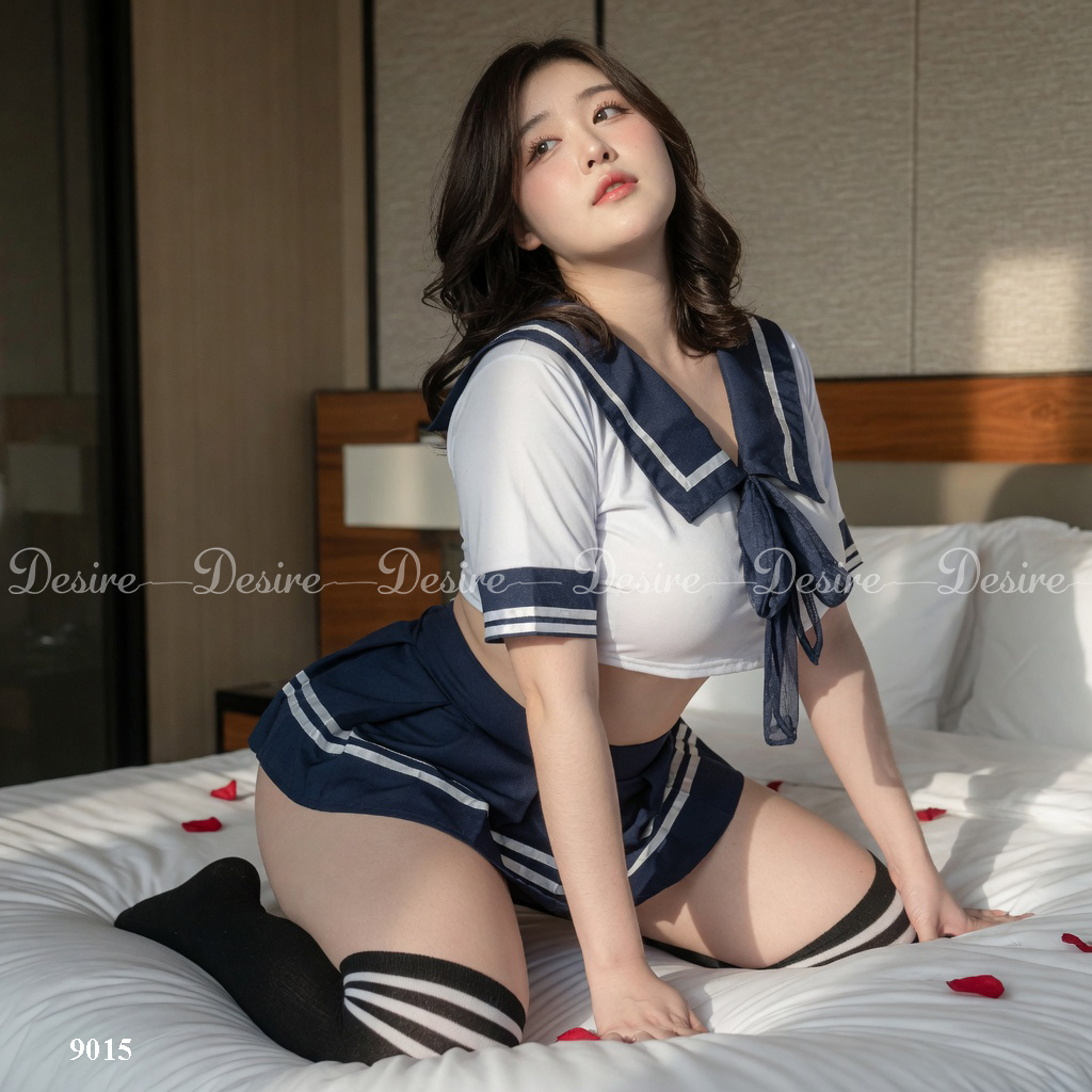 Desire Store, Bộ đồ ngủ cospaly cô nữ sinh có BIGSIZE 7962 image 15 of 18