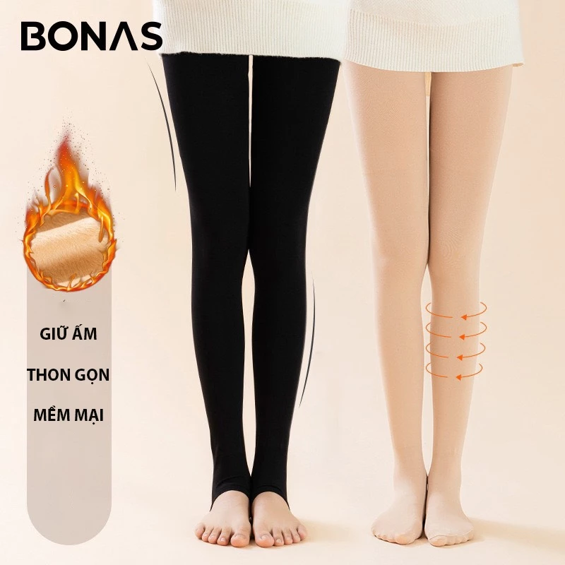 Desire Store, Quần Tất Nữ Dày Lót Lông Mềm Mại Ấm Áp Chính Hãng Bonas KW002 - Phù Hợp Mùa Đông image 4 of 18