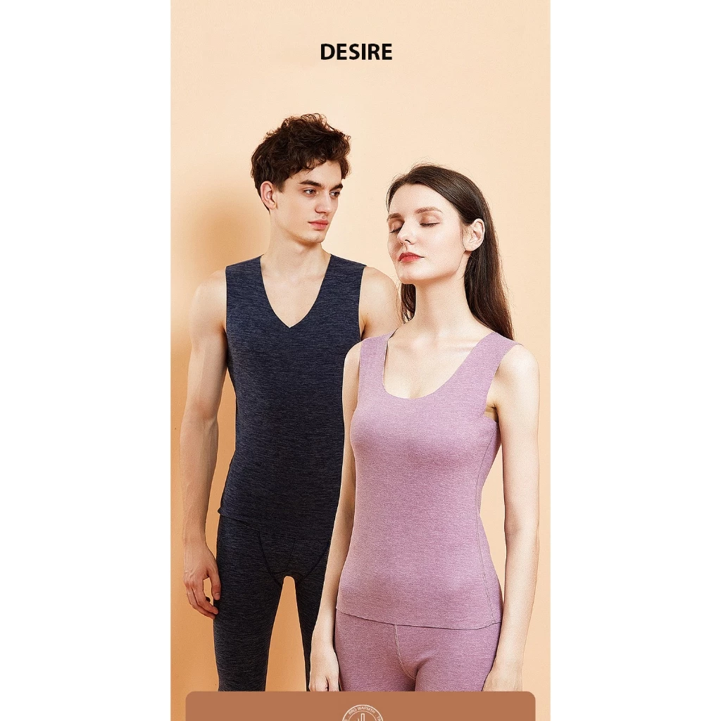 Desire Store, Áo ba lỗ sát nách giữ nhiệt mùa đông Nhung Cation siêu nhẹ dành cho nam giới ZYOS DGNa-02 image 9 of 19
