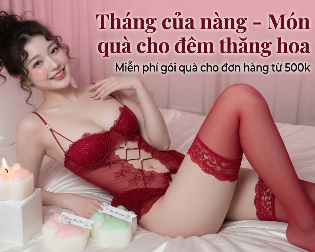 Đắm chìm trong sự ngọt ngào với bộ sưu tập váy ngủ ren hoa tinh xảo. Chất ren mềm mịn, co giãn tốt, mang lại cảm giác thoải mái nhưng vẫn đầy lôi cuốn. Click để xem những mẫu váy ngủ ren đẹp nhất 2026!