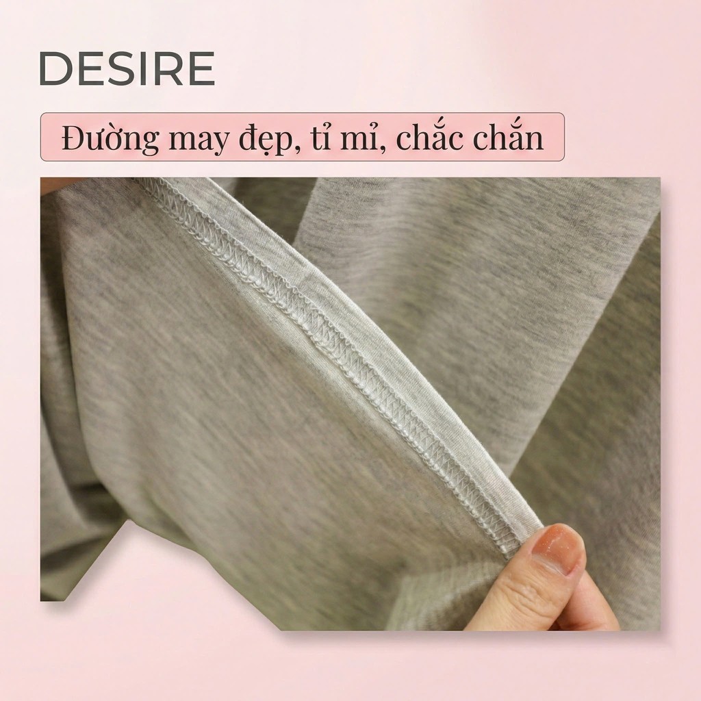 Desire Store, Váy hai dây mặc lót cổ V thun Modal (gỗ sồi) mềm mịn  đầm hai dây mặc lót dáng ôm BTM-1009 image 6 of 34