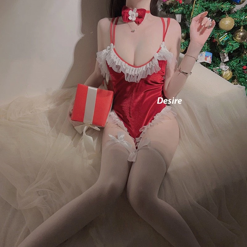 Desire Store, Bộ đồ ngủ liền thân cosplay hoá trang CÔ NÀNG THỎ hàng chính hãng GUIRUO QC loại 1 DESIRE VN-590 image 3 of 20