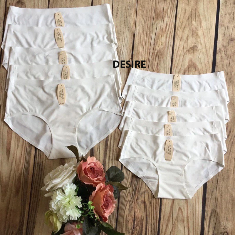 Desire Store, [Lố 5 -10 quần] Quần lót su trơn không đường may chất xinh thấm hút mồ hôi QLN-0077 image 4 of 10