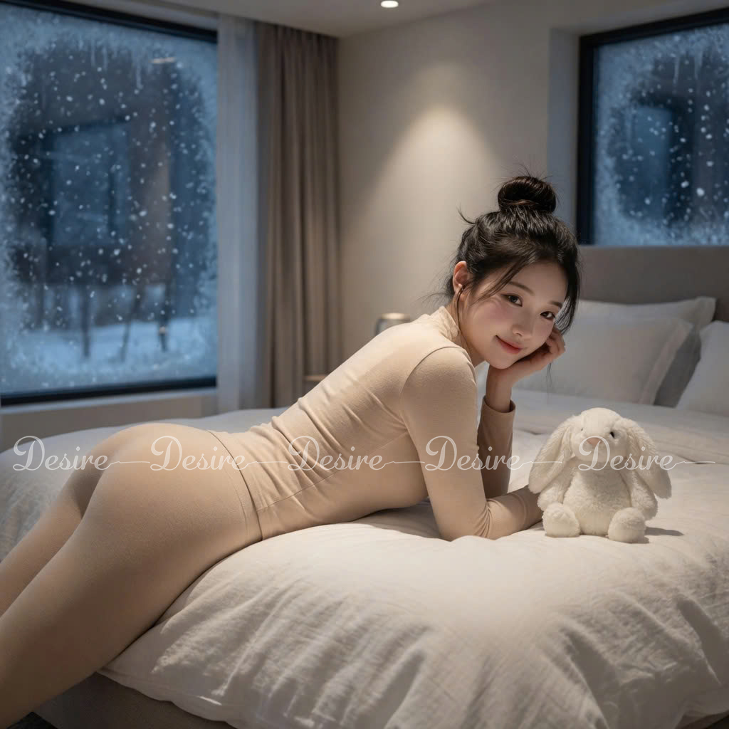 Desire Store, Bộ Giữ Nhiệt Nữ Cổ Cao Dày Ấm Áp Vải Nhung Lót Len Cashmere AGN-003 (Women's Thick, Warm High-Neck Thermal Set – Velvet Fabric with Cashmere-Blend Lining AGN-003) image 29 of 35