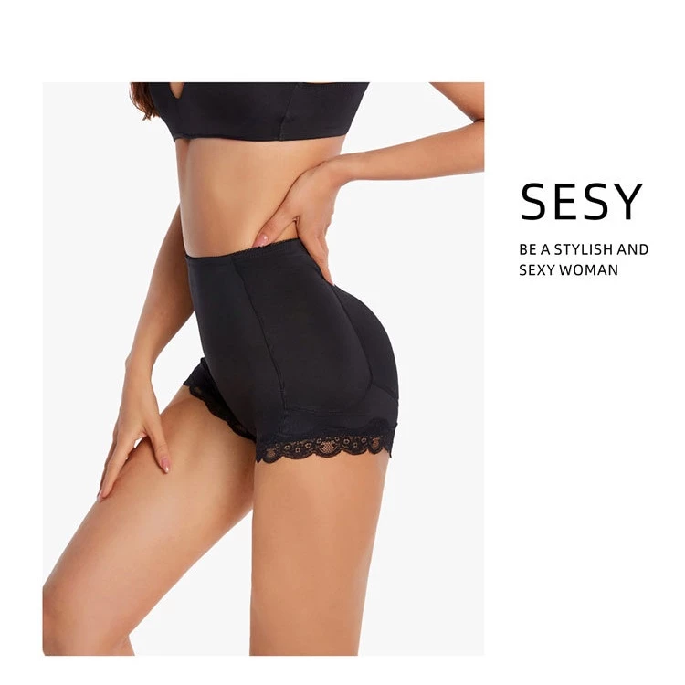 Desire Store, [Mút rời] Quần Độn Mông, Quần nâng Mông và Hông cạp cao 3D hàng đẹp,mặc váy, áo dài chất cao cấp Loại đẹp QL-8917 - Đen, L image 10 of 11