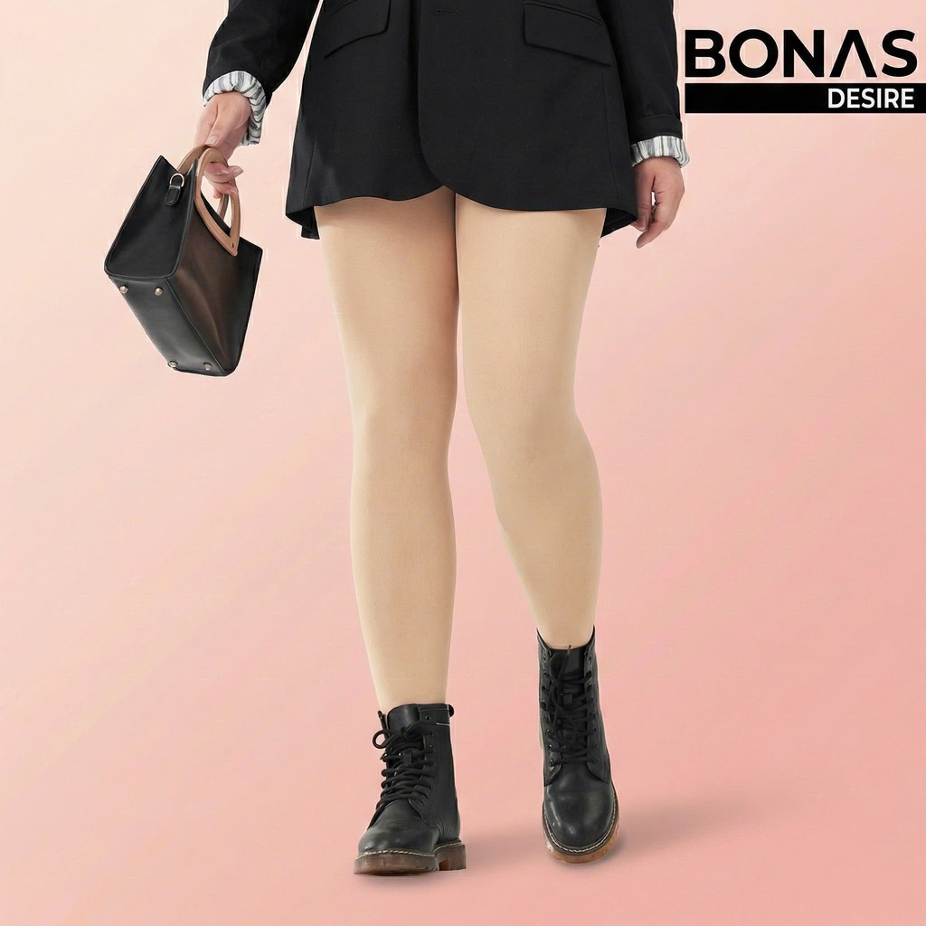 Desire Store, Tất quần Bigsize loại dày 80D giữ ấm che khuyết điểm định hình dáng BONAS CHÍNH HÃNG ZY7015 - 80D Dày DA(65~150KG) image 12 of 12