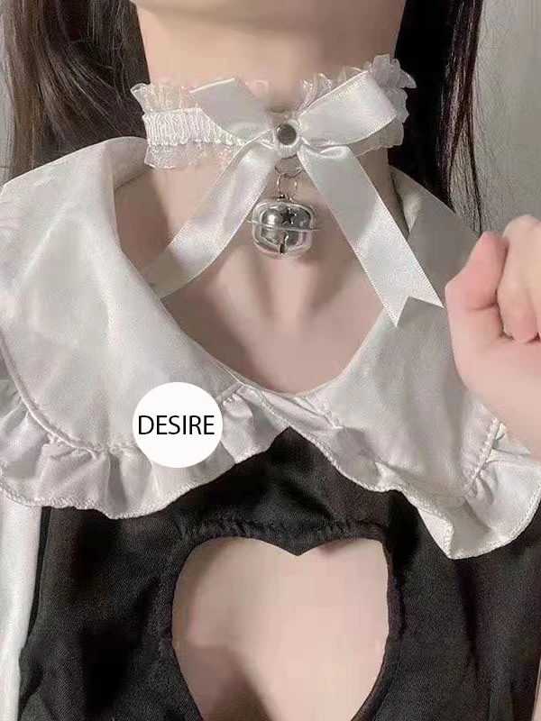 Desire Store, Vòng cổ Chocker bằng ren xinh xắn - Phụ kiện cosplay phòng ngủ gợi cảm VC-002 image 11 of 14