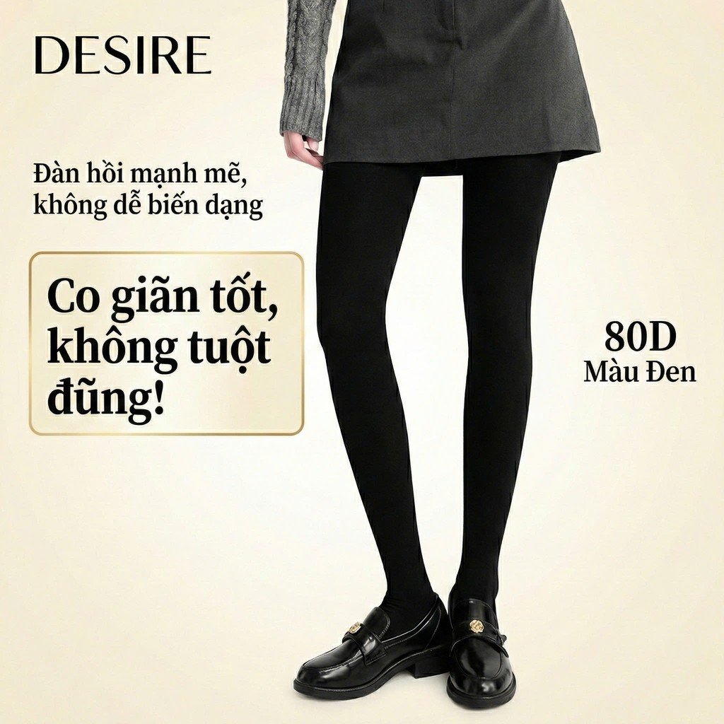 Desire Store, Quần Tất BONAS Chính Hãng 80D 200D 480D - Che Khuyết Điểm, Giữ Ấm, Chống Xước, Chống Tĩnh Điện T-013 image 5 of 21