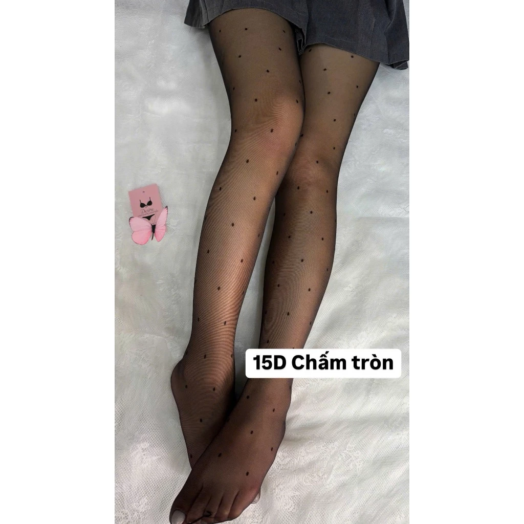 Desire Store, Tất lưới quần thời trang chính hãng BONAS phong cách sang trọng DESIRE T-008 - 15D CHẤM TRÒN image 16 of 18