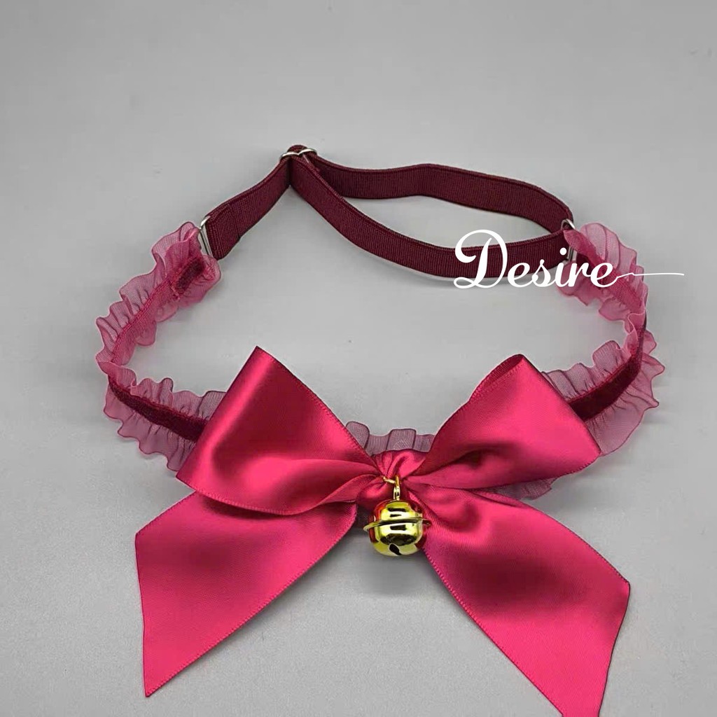 Desire Store, Vòng cổ Chocker bằng ren phối chuông xinh xắn - Phụ kiện Cosplay sexy VC-005 image 4 of 7