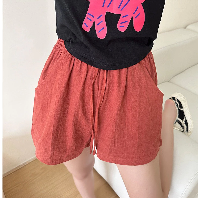 Desire Store, Quần đùi vải đũi nữ mát mẻ mùa hè QN-005 image 8 of 14