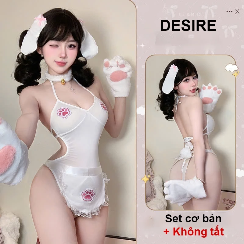 Desire Store, Bộ đồ ngủ Coslay cô nàng cún con đầy đủ phụ kiện gợi cảm DESIRE VN-2146 - Set Cơ Bản image 6 of 7