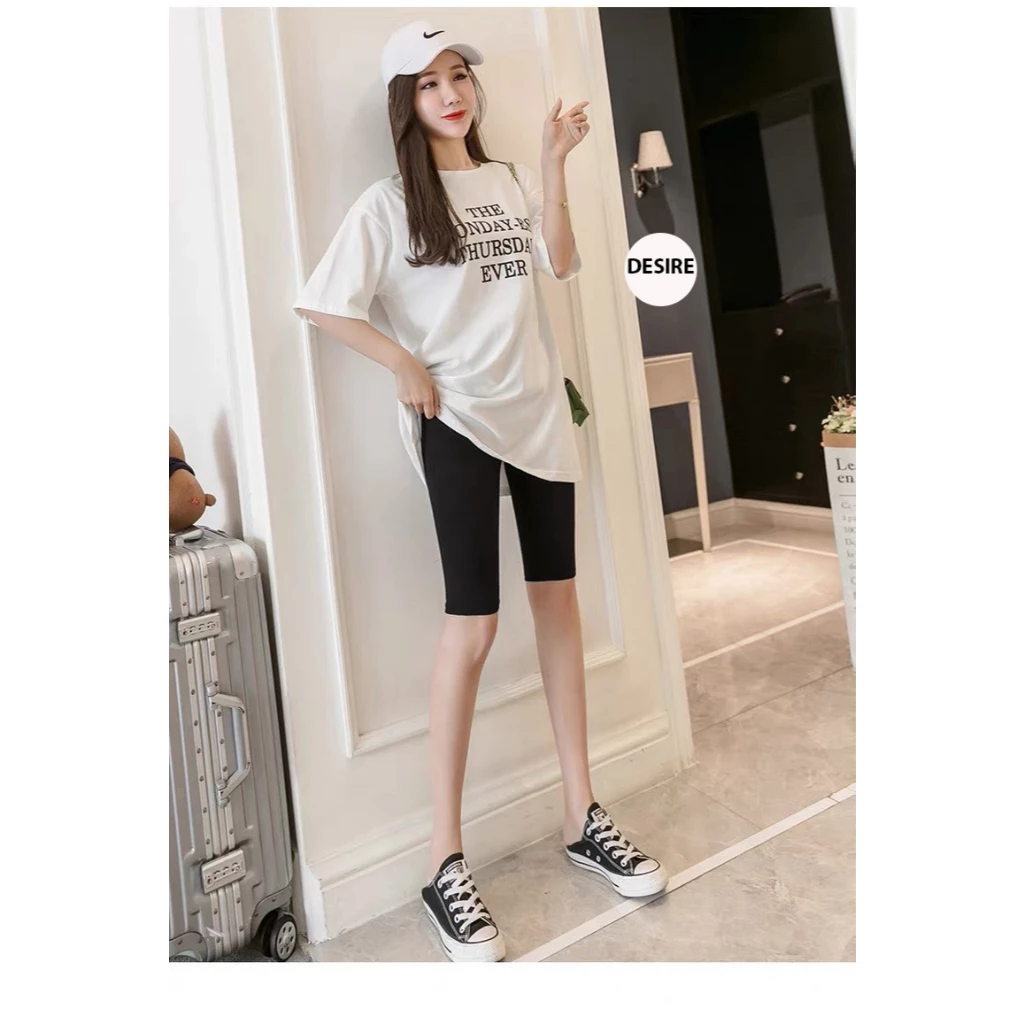 Desire Store, Quần đùi legging lửng thun Vicose mềm mại 60cm QN-011 image 9 of 11