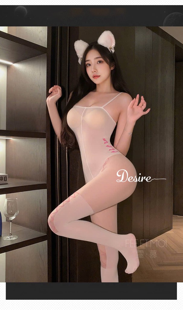 Desire Store, Bộ liền thân 7566 - Bodysuit hở đáy sexy gợi cảm DESIRE image 4 of 7