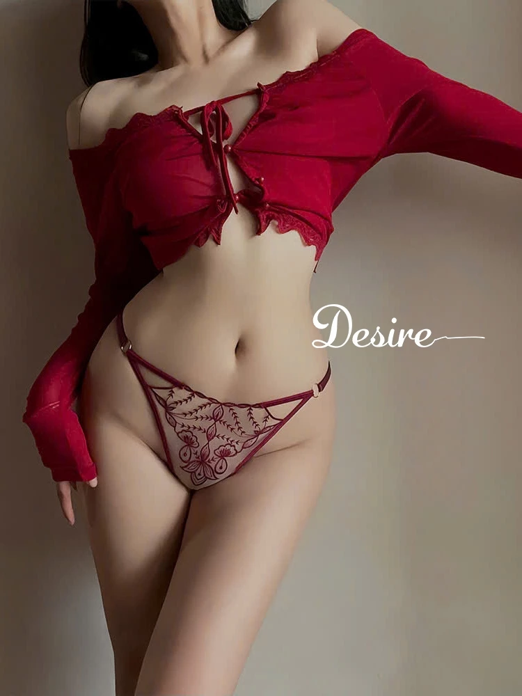 Desire Store, Quần lót ren hoạ tiết siêu gợi cảm sexy DESIRE QL-033 image 1 of 10