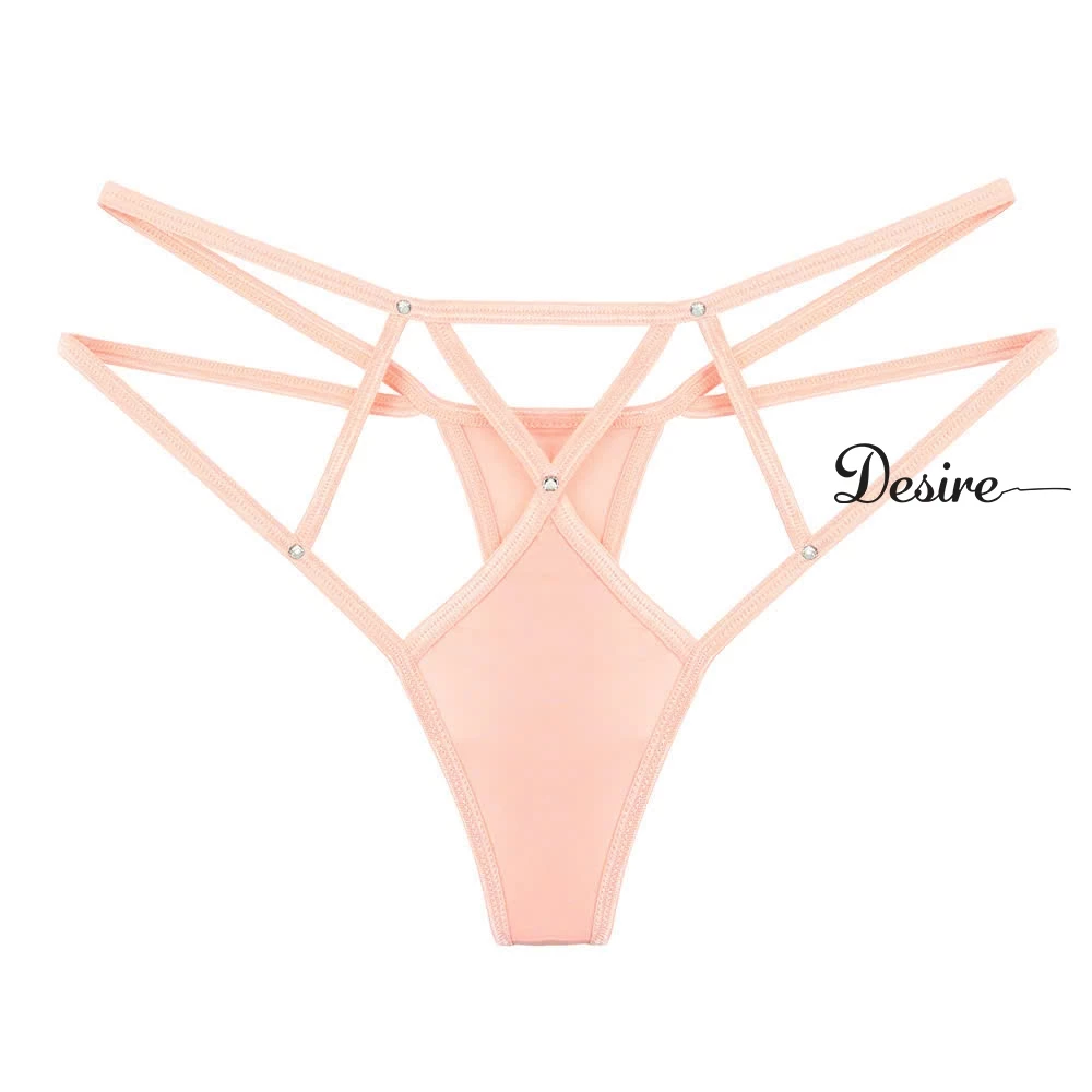Desire Store, Quần lót vải mềm mại cột dây siêu gợi cảm QL-034 - Hồng, 3 quần image 10 of 11