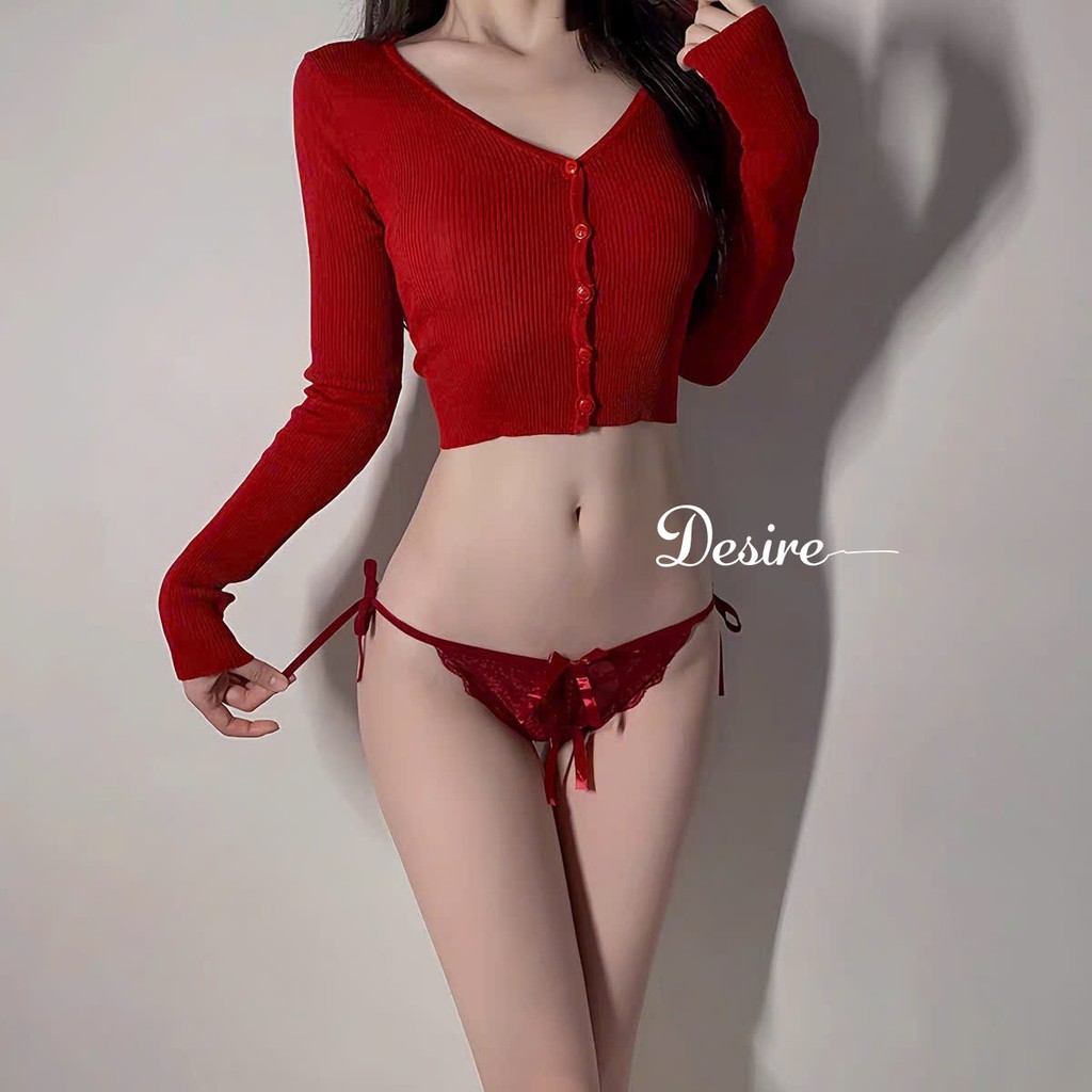 Desire Store, Quần lót ren cột dây chất mềm mịn gợi cảm DESIRE QL-013 image 6 of 16