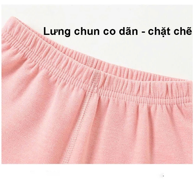 Desire Store, Đồ bộ giữ nhiệt trẻ em cổ tròn chất liệu vải nhung lót Len Cashmere siêu nhẹ mềm mại ấm áp DGN-005 image 4 of 12