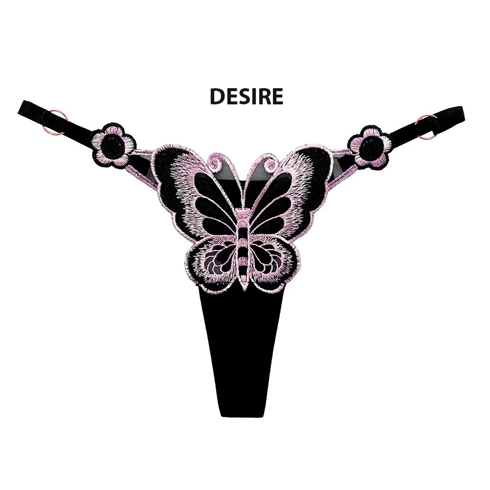 Desire Store, Quần lót lọt khe hình cánh bướm sexy gợi cảm QL-017 - Đen, 5 quần image 14 of 16