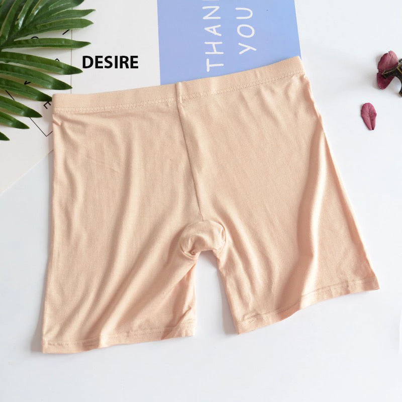 Desire Store, Quần đùi mặc váy, quần đùi mặc lót thun Vicose mềm mại QLN-551 - Be, 3XL 56-68kg image 10 of 13