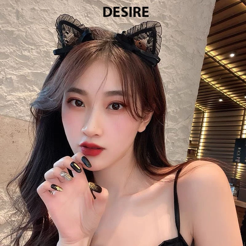 Desire Store, Bờm - Cài tóc Tai thỏ tai mèo hoá trang cosplay phong cách gợi cảm sexy W-14 image 9 of 20