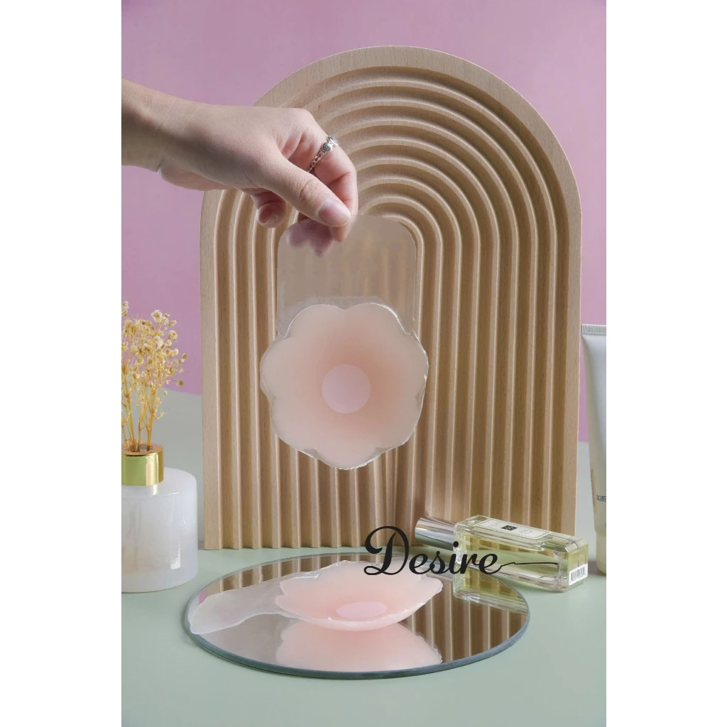 Desire Store, Miếng dán ngực nâng ngực silicon (10cm) - Áo dán nâng ngực có kéo chống xệ MD-001 - Túi bóng nâng 8,5cm, 1 CẶP image 7 of 12