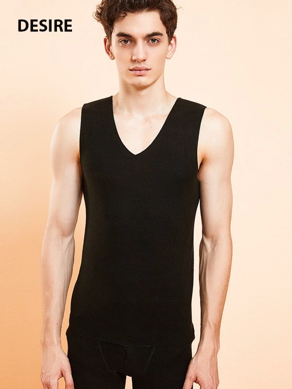Desire Store, Áo ba lỗ sát nách giữ nhiệt mùa đông Nhung Cation siêu nhẹ dành cho nam giới ZYOS DGNa-02 image 11 of 19