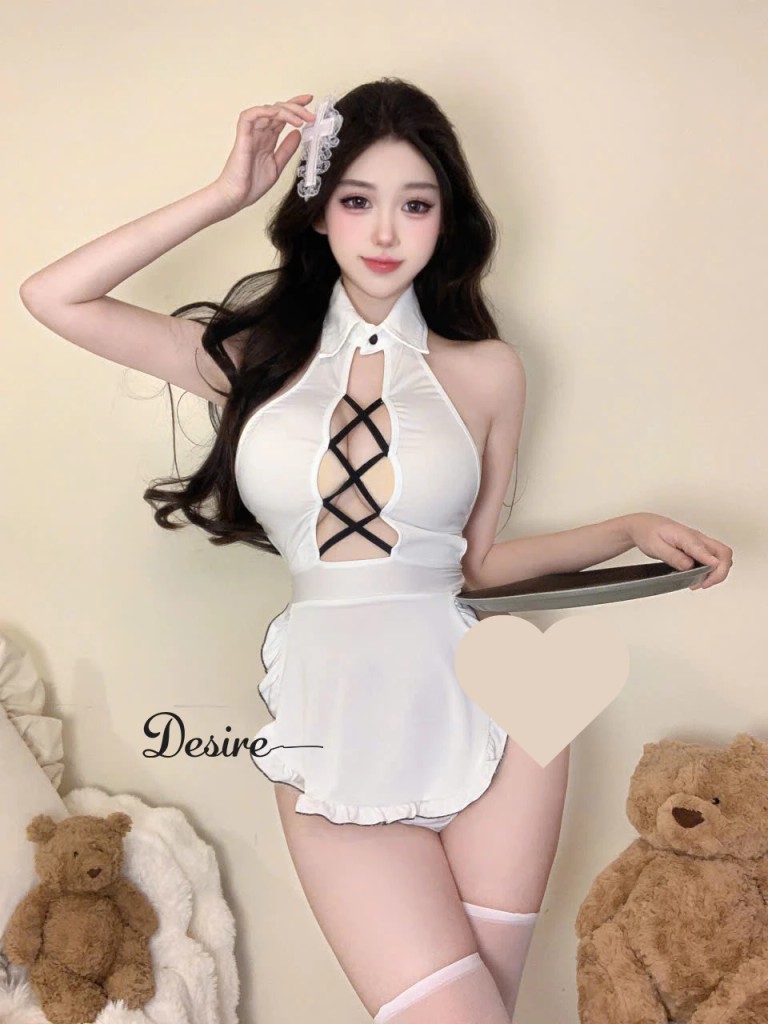 Desire Store, Váy ngủ Cosplay cô hầu gái phong cách nhẹ nhàng nữ tính quyến rũ DESIRE VN-2151 image 5 of 10