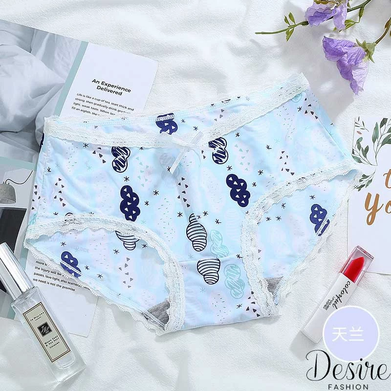 Desire Store, Quần lót hoa viền ren lưng thấp QLN-0031 image 3 of 6