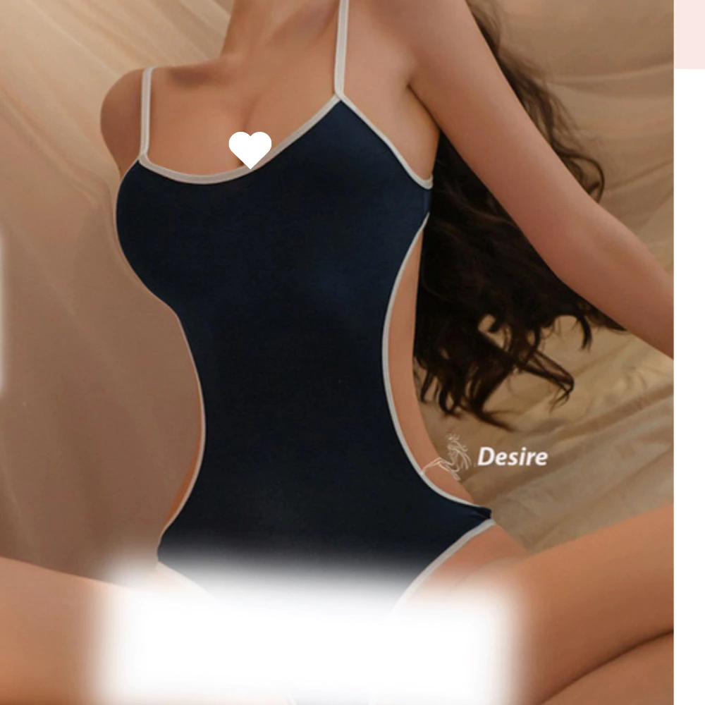 Desire Store, Váy ngủ bodysuit  liền thân quần hở lưng gợi cảm cao cấp Desire VN-8566 image 3 of 11