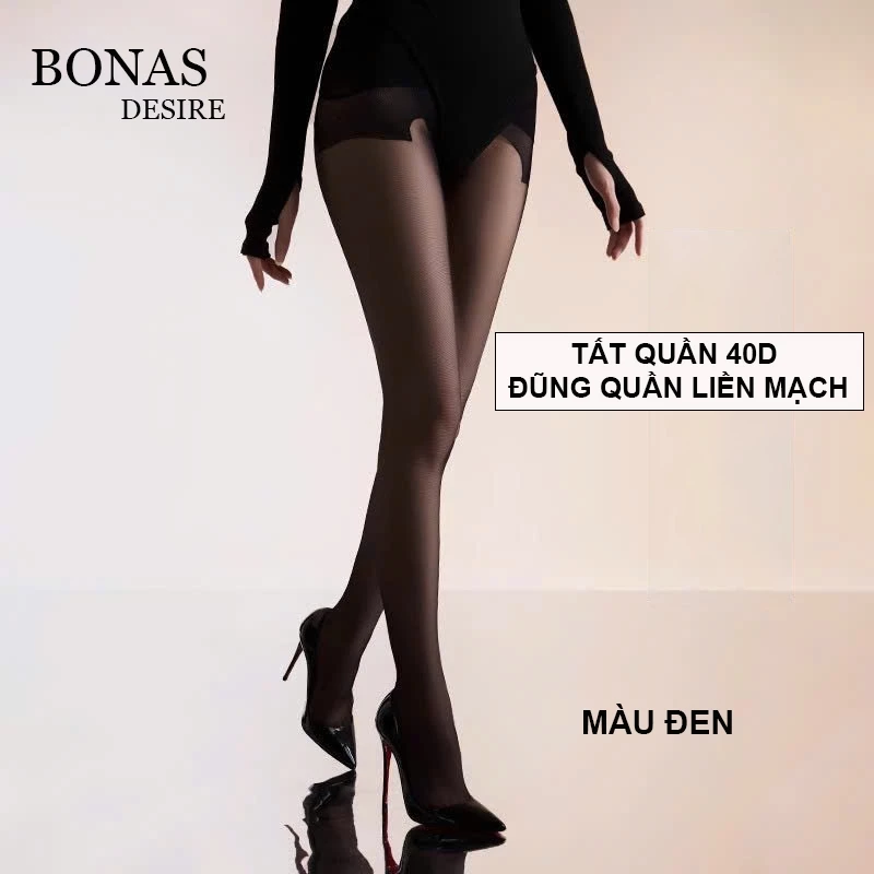 Desire Store, Quần tất BONAS CHÍNH HÃNG màu đen da 0D 15D 80D 200D siêu mỏng tự nhiên thon gọn chân chống tĩnh điện T-006 - 40D Liền mạchCAO CẤP image 26 of 38