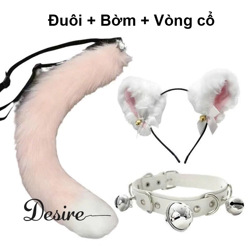 Desire Store, Đuôi cáo cosplay - Phụ kiện hóa trang Halloween, Lolita DESIRE DC-001-1 - Combo 1 Hồng image 15 of 15