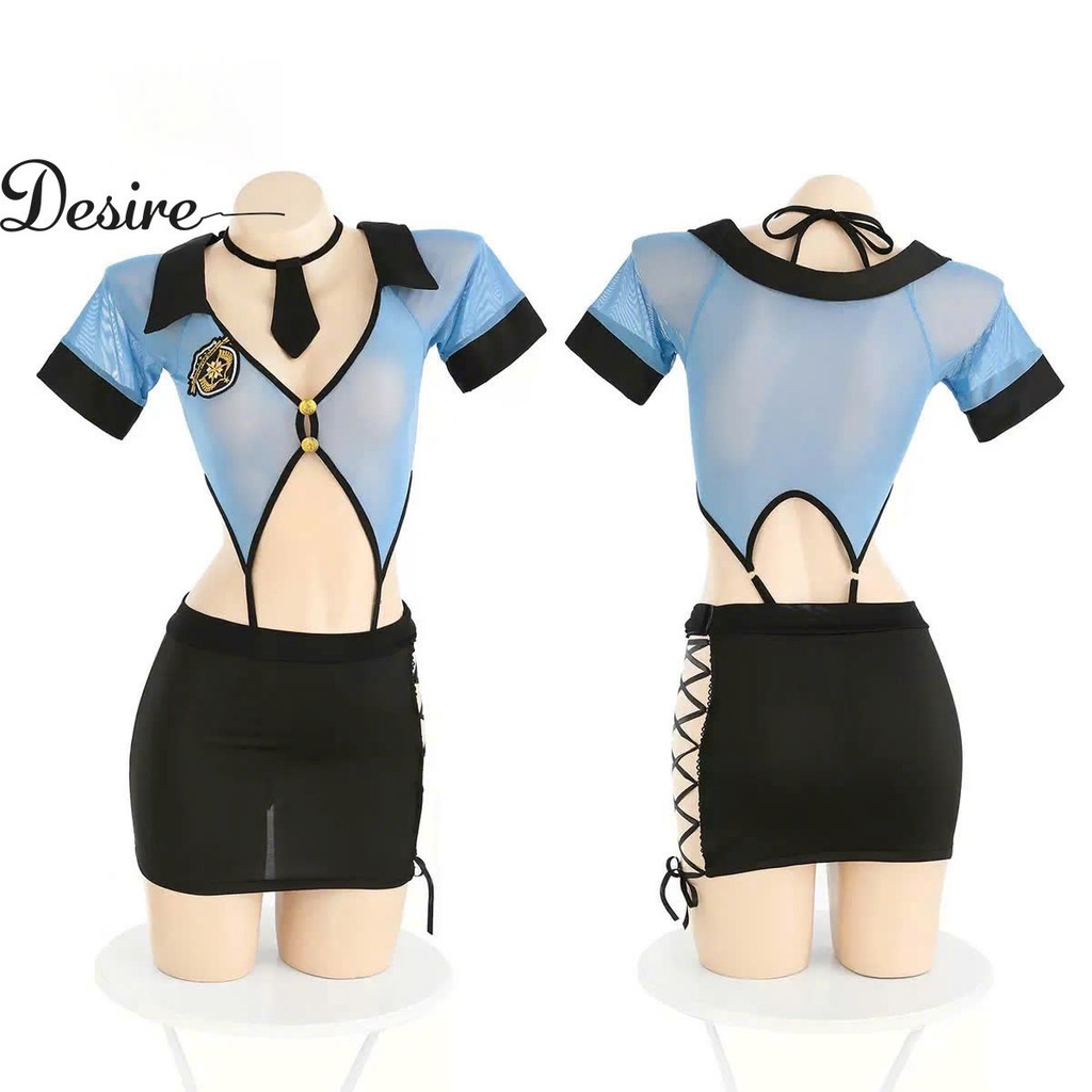 Desire Store, Set Cosplay Cảnh Sát Sexy Gợi Cảm DESIRE 6814 (Sexy Police Cosplay Set DESIRE 6814) image 10 of 13