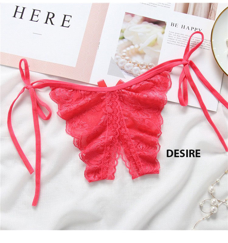 Desire Store, Quần lót ren cột dây chất mềm mịn gợi cảm DESIRE QL-013 image 5 of 12