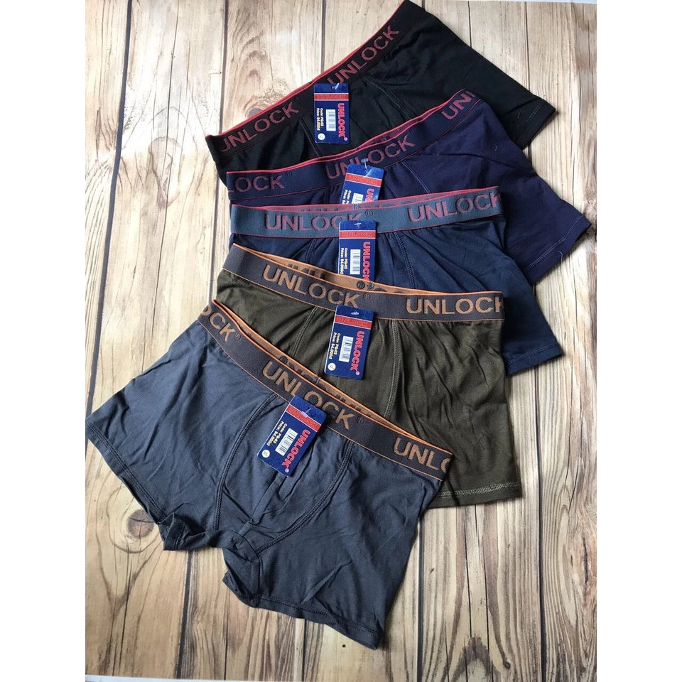 Desire Store, Quần lót đùi nam thun cotton lưng bản to QNN-004 - Xám, XL 55-63kg image 11 of 11