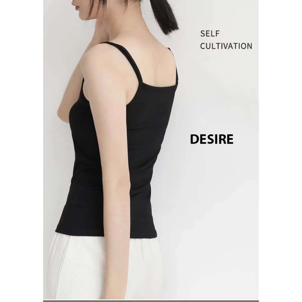 Desire Store, Áo lót hai dây thun Modal (Gỗ sồi) mềm mịn thấm mồ hôi ANN-0021 image 4 of 26