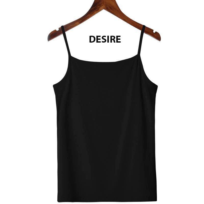 Desire Store, Áo lót hai dây thun Modal (Gỗ sồi) mềm mịn thấm mồ hôi ANN-0021 - Đen hai dây, L 40-55kg image 21 of 26