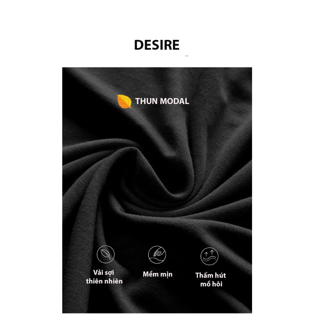 Desire Store, Đầm thun sát nách vải Modal (Gỗ sồi) mịn mát Desire VNN-00101 image 7 of 13