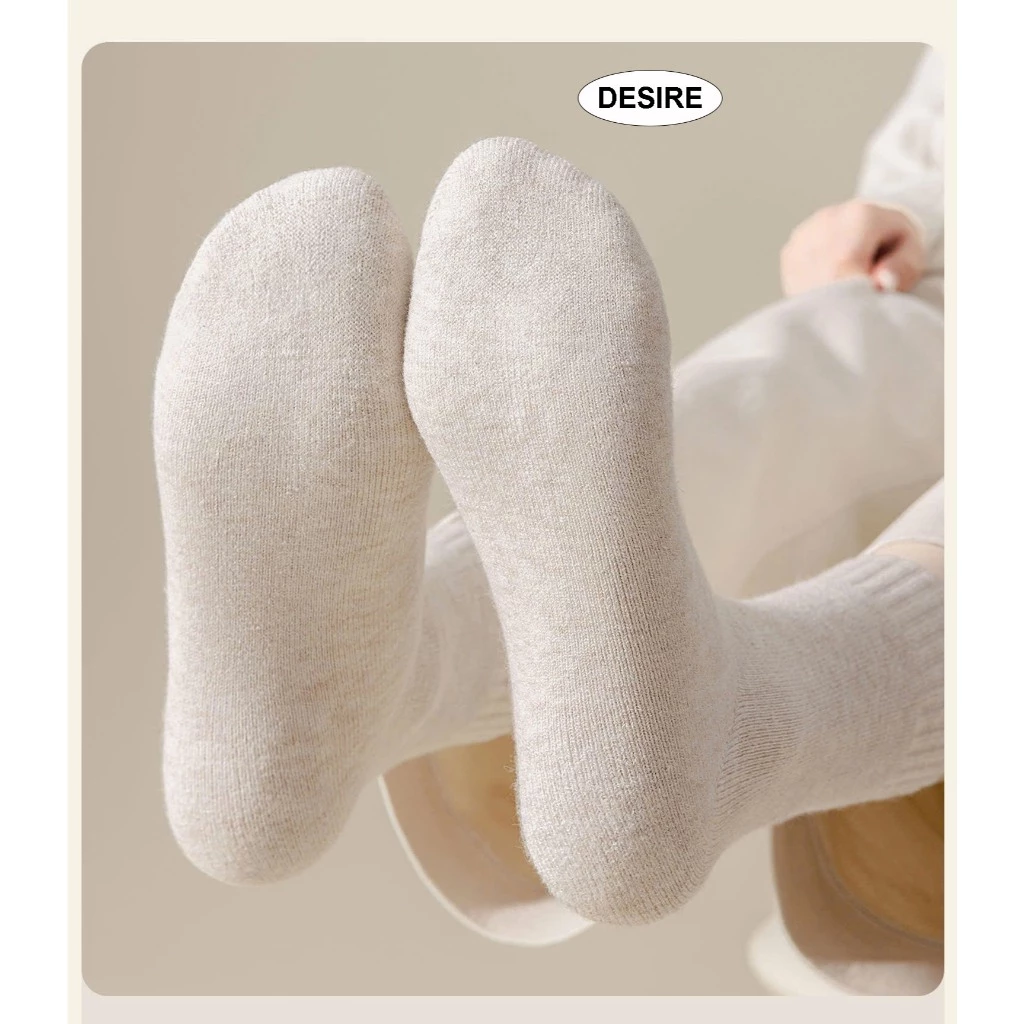 Desire Store, Tất Len Lót Lông dày mềm mịn cao cấp giữ nhiệt siêu ấm chống lạnh tuyệt đối chính hãng BONAS MW1517 image 9 of 14