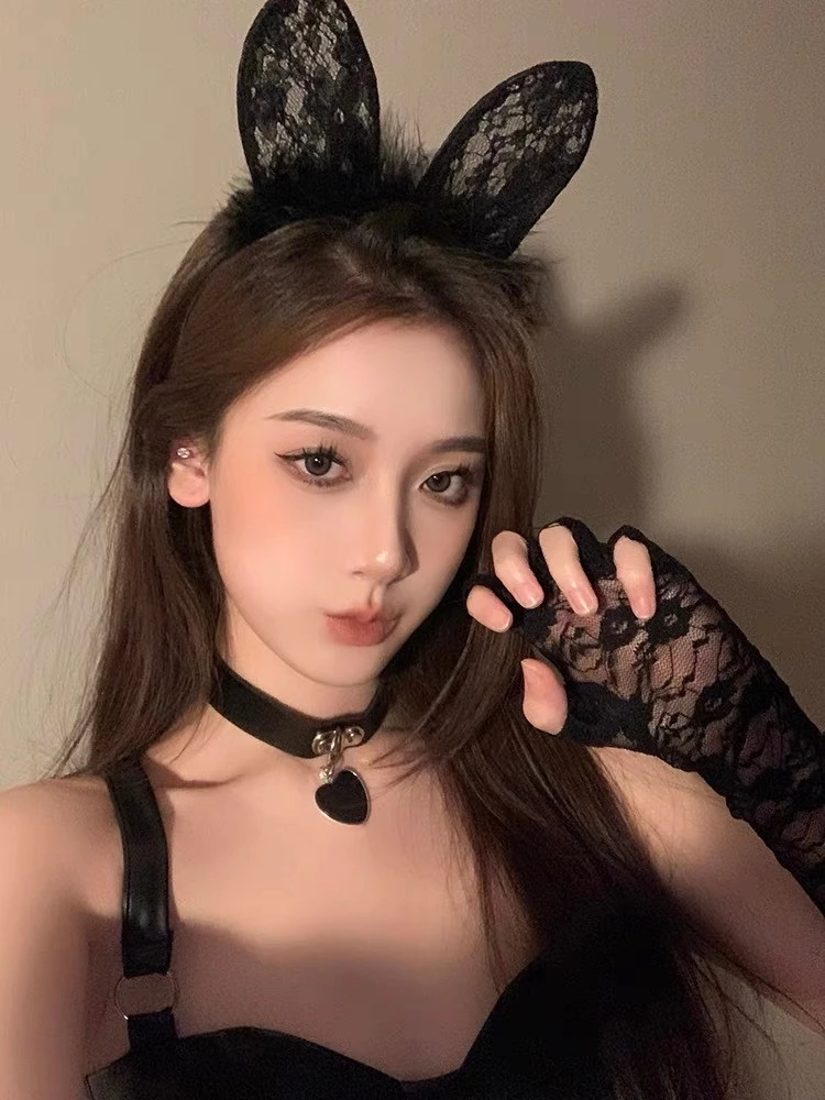 Desire Store, Bờm - Cài tóc Tai thỏ tai mèo hoá trang cosplay phong cách gợi cảm sexy W-13 image 13 of 29