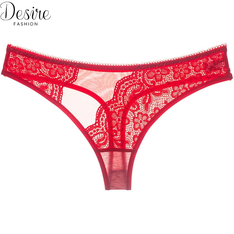 Desire Store, Quần lọt khe ren sexy QLN-0064 - Đỏ, Freesize image 9 of 11