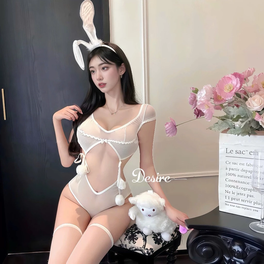 Desire Store, Set cosplay Cô Nàng Thỏ - Đồ ngủ Bunny Girl gợi cảm sexy DESIRE 6149 image 5 of 18