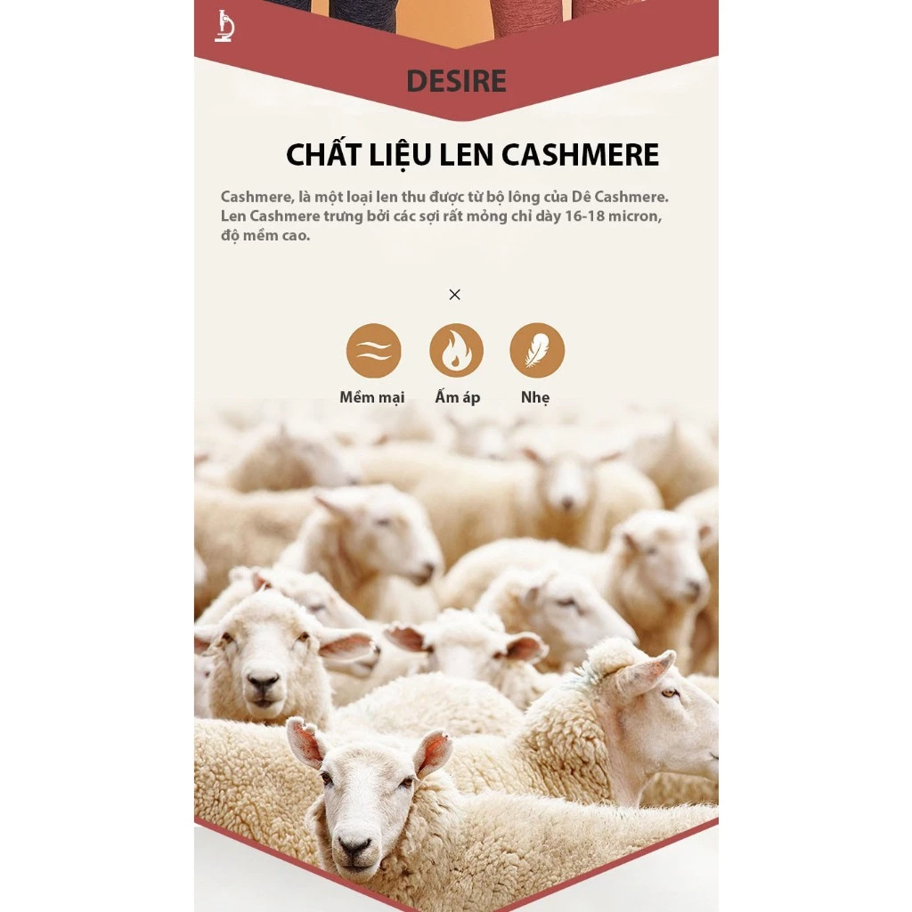 Desire Store, Bộ Giữ Nhiệt Nữ Cổ Cao Dày Ấm Áp Vải Nhung Lót Len Cashmere AGN-003 image 5 of 11