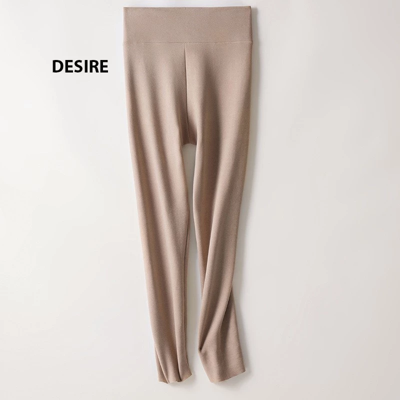Desire Store, Áo giữ nhiệt Nhung lót sợi nhiệt Derong mềm siêu nhẹ mùa đông ấm áp Áo lót trong giữ nhiệt QGN-9093 - Quần Nâu 9093, 2XL image 13 of 17
