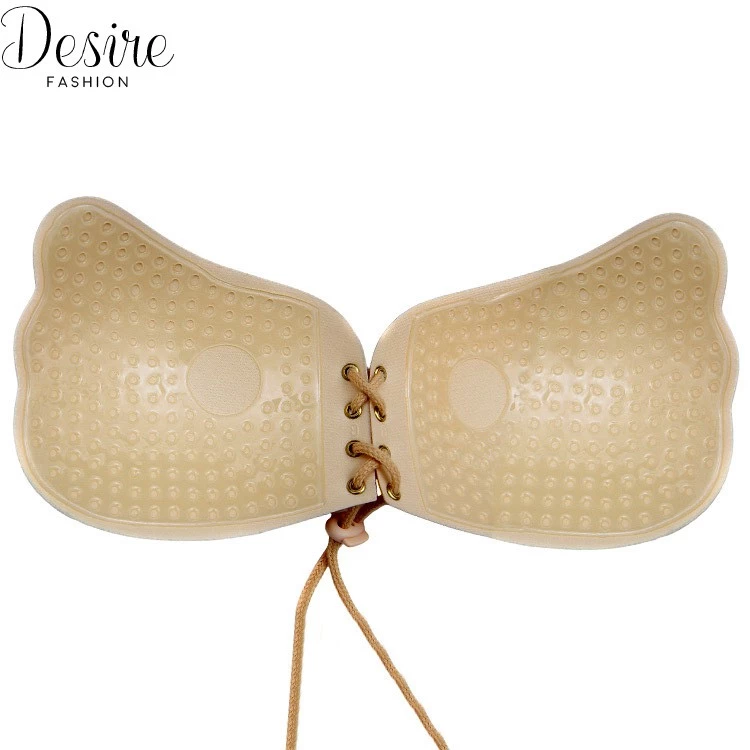 Desire Store, Áo dán ngực - Miếng dán ngực tự dính cánh tiên loại 1 - chuyên dùng mặc áo hở lưng, hở ngực. khoét cổ sâu ANN-0014 image 6 of 8